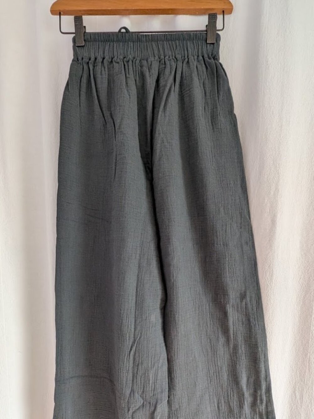 Pact Double Gauze Split Hem Pants XS - Picture 3 of 9